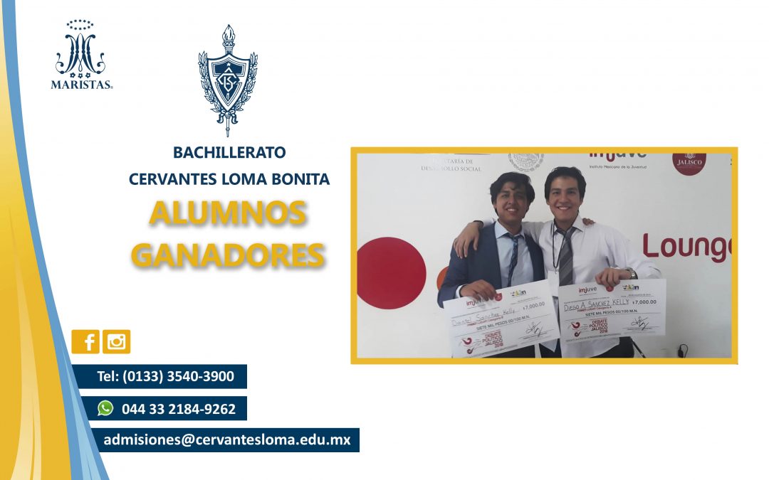 Alumnos ganan concurso estatal de oratoria.