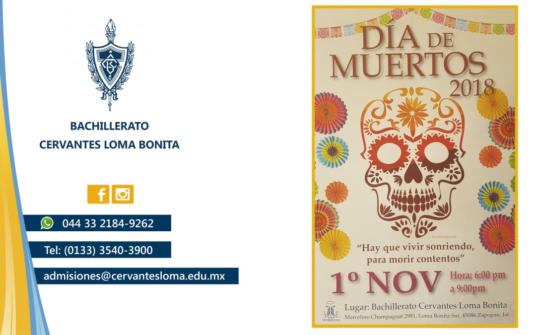 Invitación Día de Muertos.