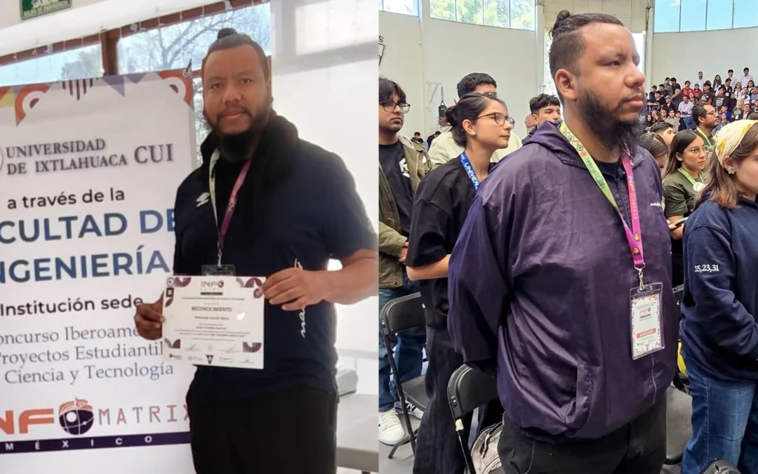 Estudiante destaca en INFOMATRIX México 2026